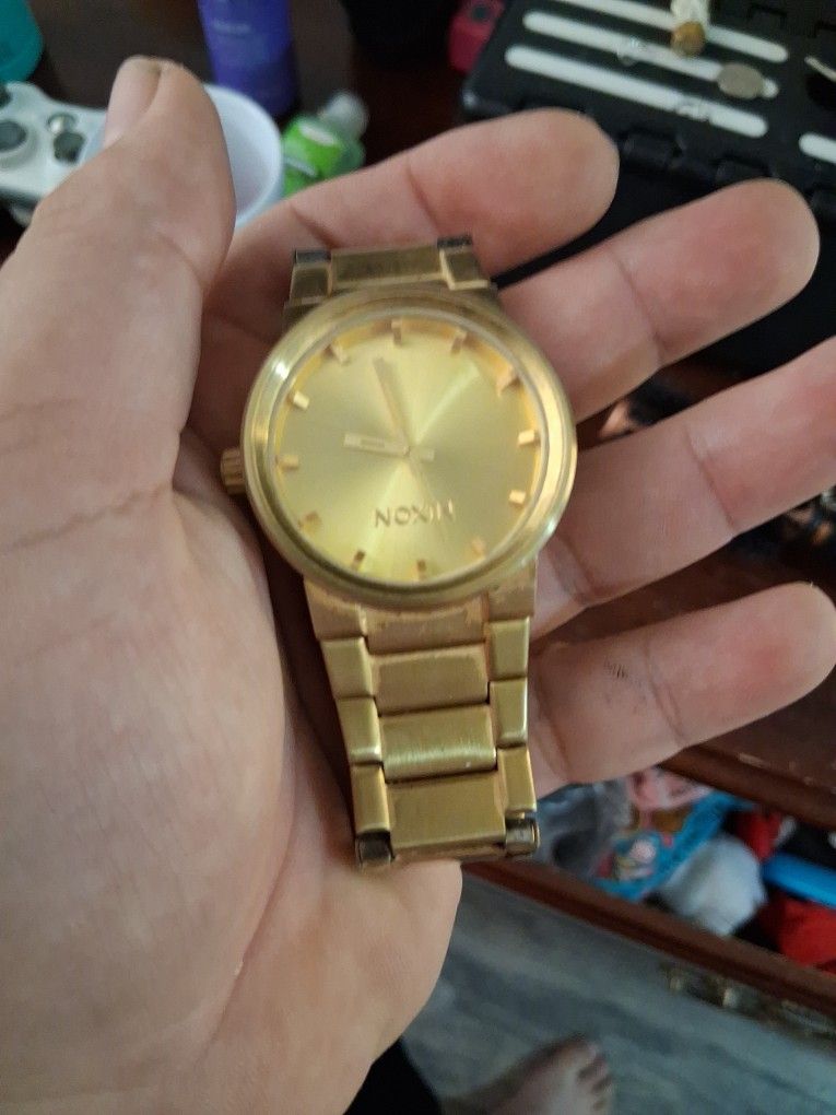 Nixon Gold Watch