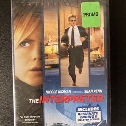 The Interpreter Promo (DVD, 2005, Widescreen) Sean Penn New Sealed