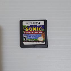 Sonic Classic Collection for Nintendo DS Cartridge Only Authentic Tested.

