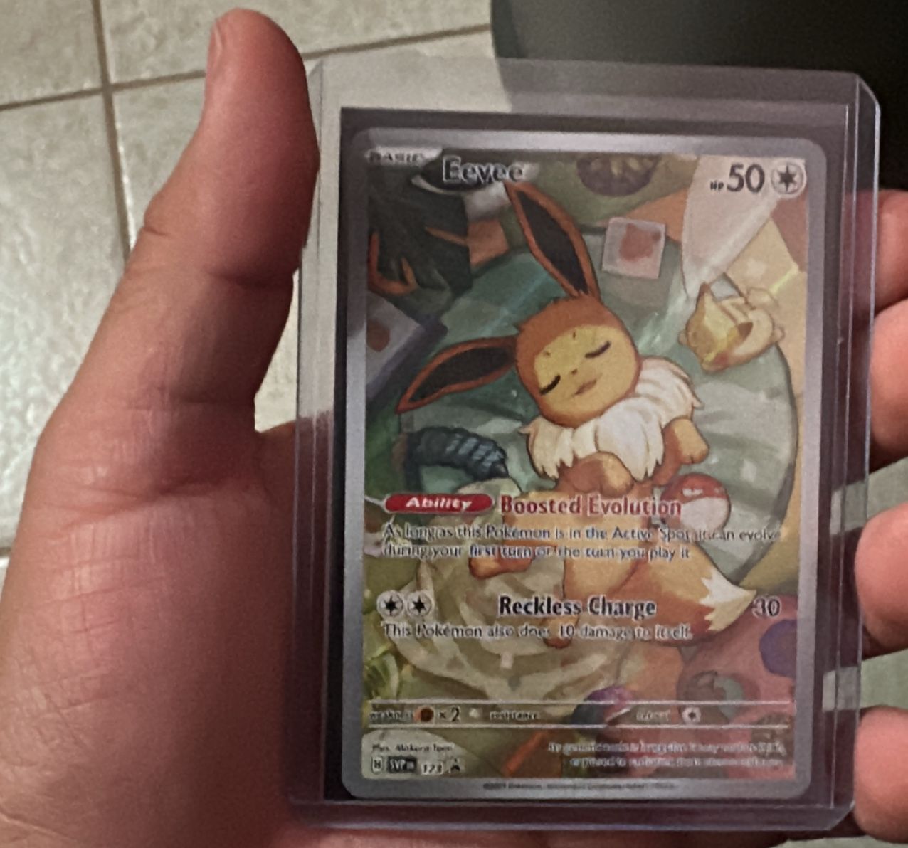 Eevee Pokemon Card