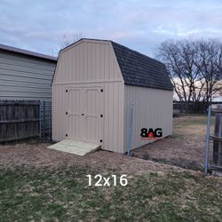 12x16 Barn Shed 