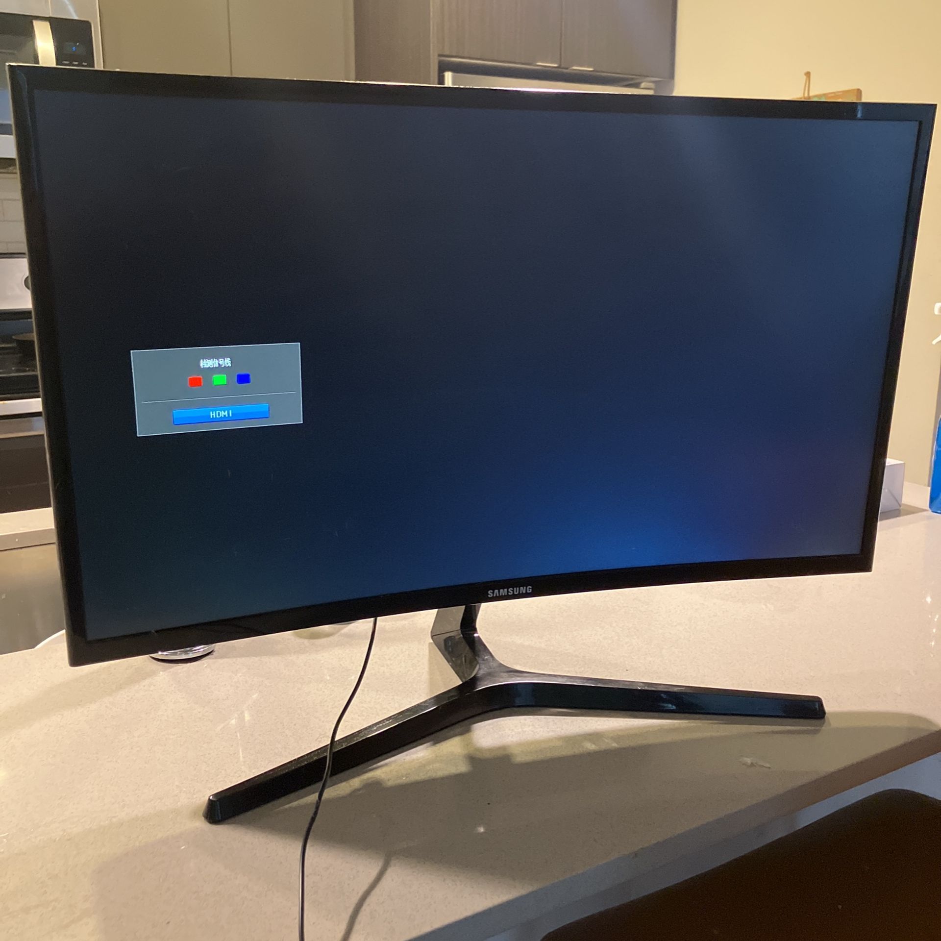 Samsung 27 In” Monitor Curved Screen