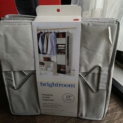 Hanging Closet Organized