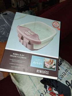 Deluxe foot bath brand new