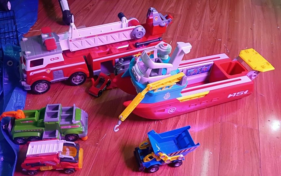 Paw Patrol Vehicle Lot