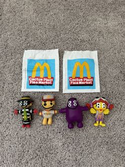 McDonald’s Cactus Plant Flea Market Full Set Toys