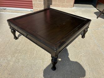Brown Coffee Table 48x48 