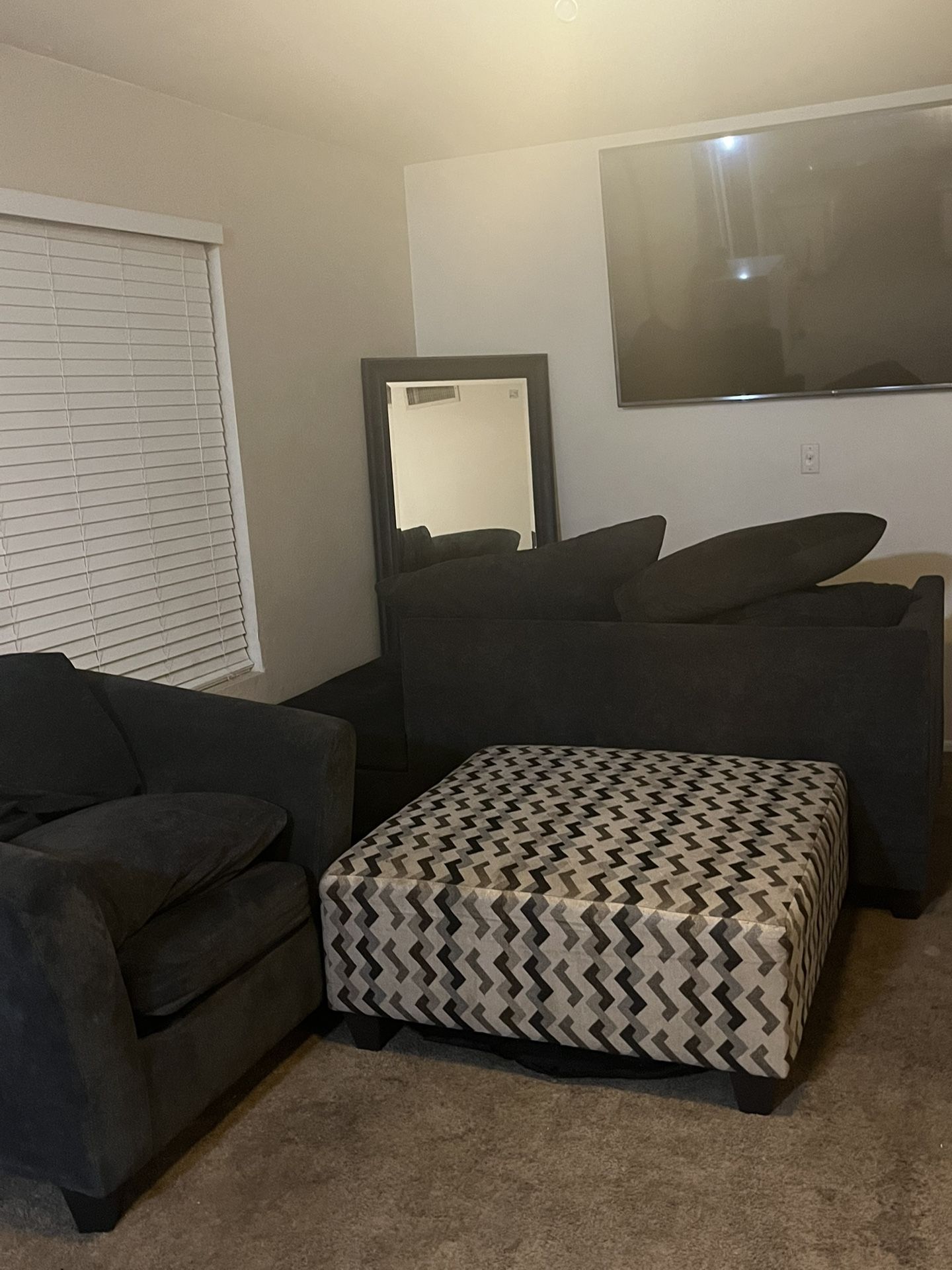 Blue Sectional Couch