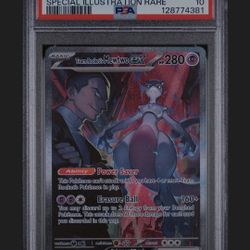 Pokemon Destined Rivals Mewtwo PSA 10