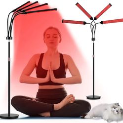 Red Light Therapy for Body,180LEDs Infrared Light Therapy 3-in-1 Chip Design, 660nm & 850nm & 940nm Near Infrared Timer Device at Home