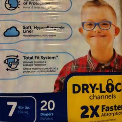 Comfees Premium Diapers Size 7.... $8 /$5
