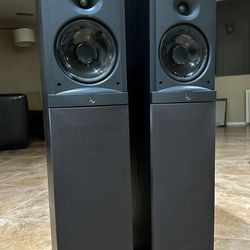 Infinity Reference 2000.5 - Pair of Black Tower Speakers - 8 ohm 175 Watt