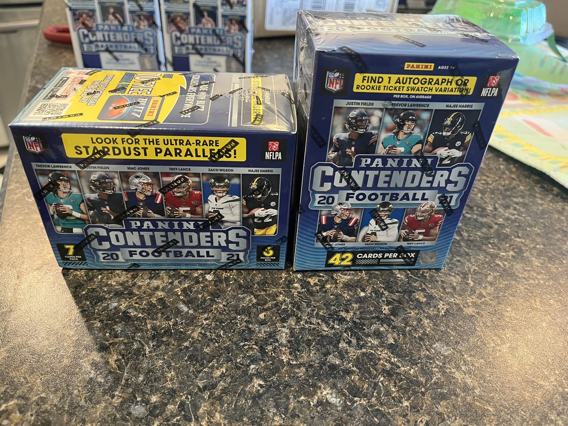 2021 Panini Contenders Football Blasters