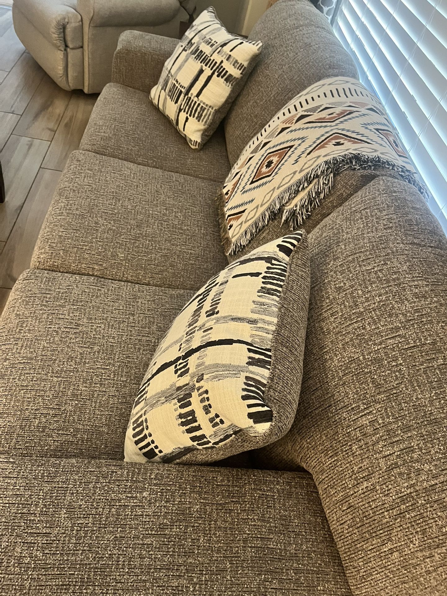 Sofa with Pillows