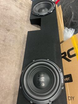 Alpine 12” Subwoofers With Ram custom box