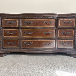 Moving sale: Large Wood Dresser(Heavy)