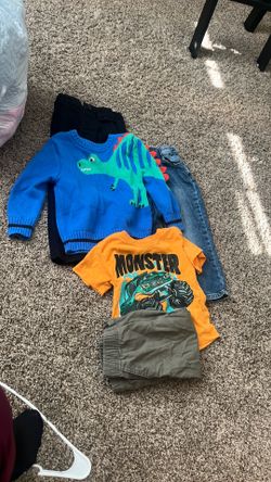 Bag of kids clothes