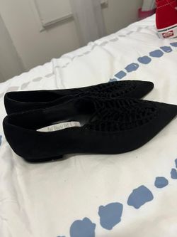 Woman’s Black Flats Size 4 Europe Size 35 $20