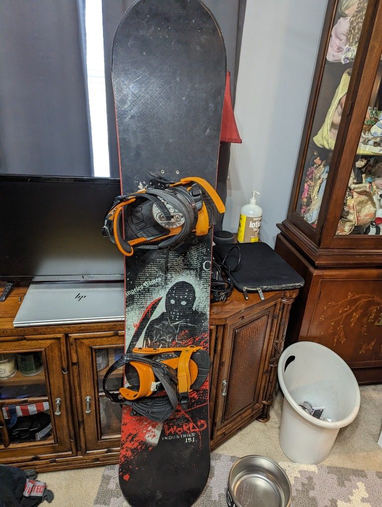 World Industries Jason Snowboard 151cm