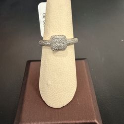 10k Diamond Ring Rose Gold