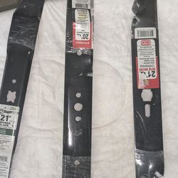 3 NEW MOWER BLADES 10 DOLLARS EACH