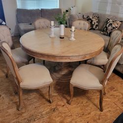 Table and chairs