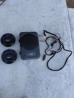 Alpine Compact 8in Subwoofer