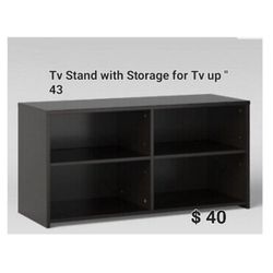 Brand New Tv Stand With Storage For Tv Up "43 By Target 