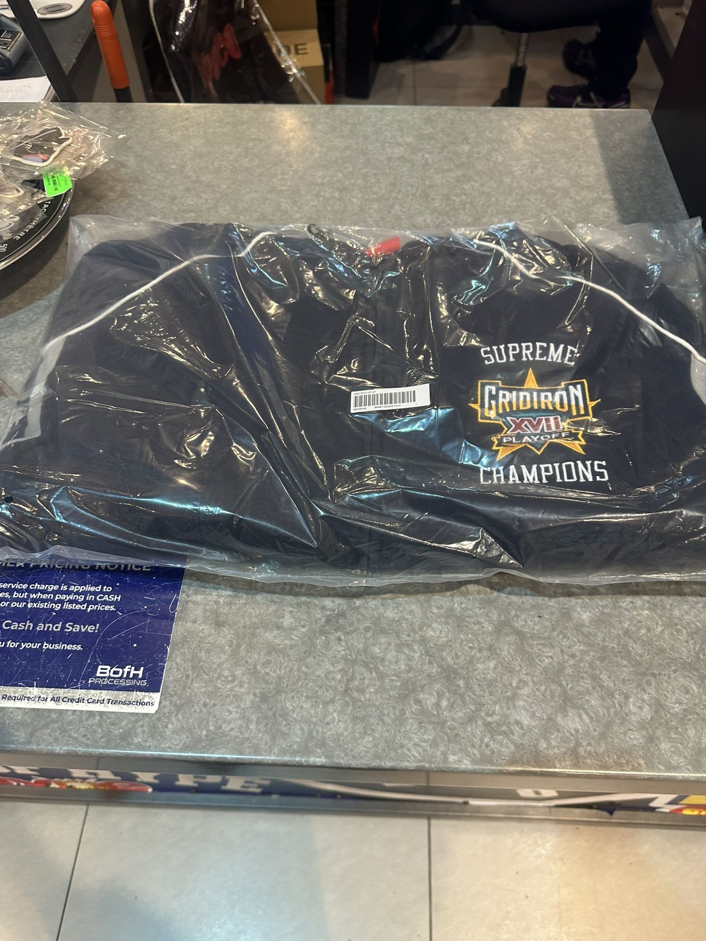 Supreme Playoff Zip Hoodies