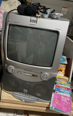 Karaoke Machine and TV