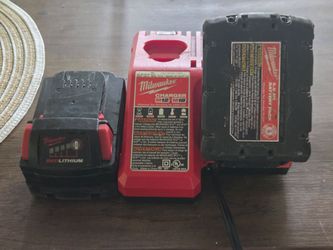Milwaukee M18 batteries(2)
