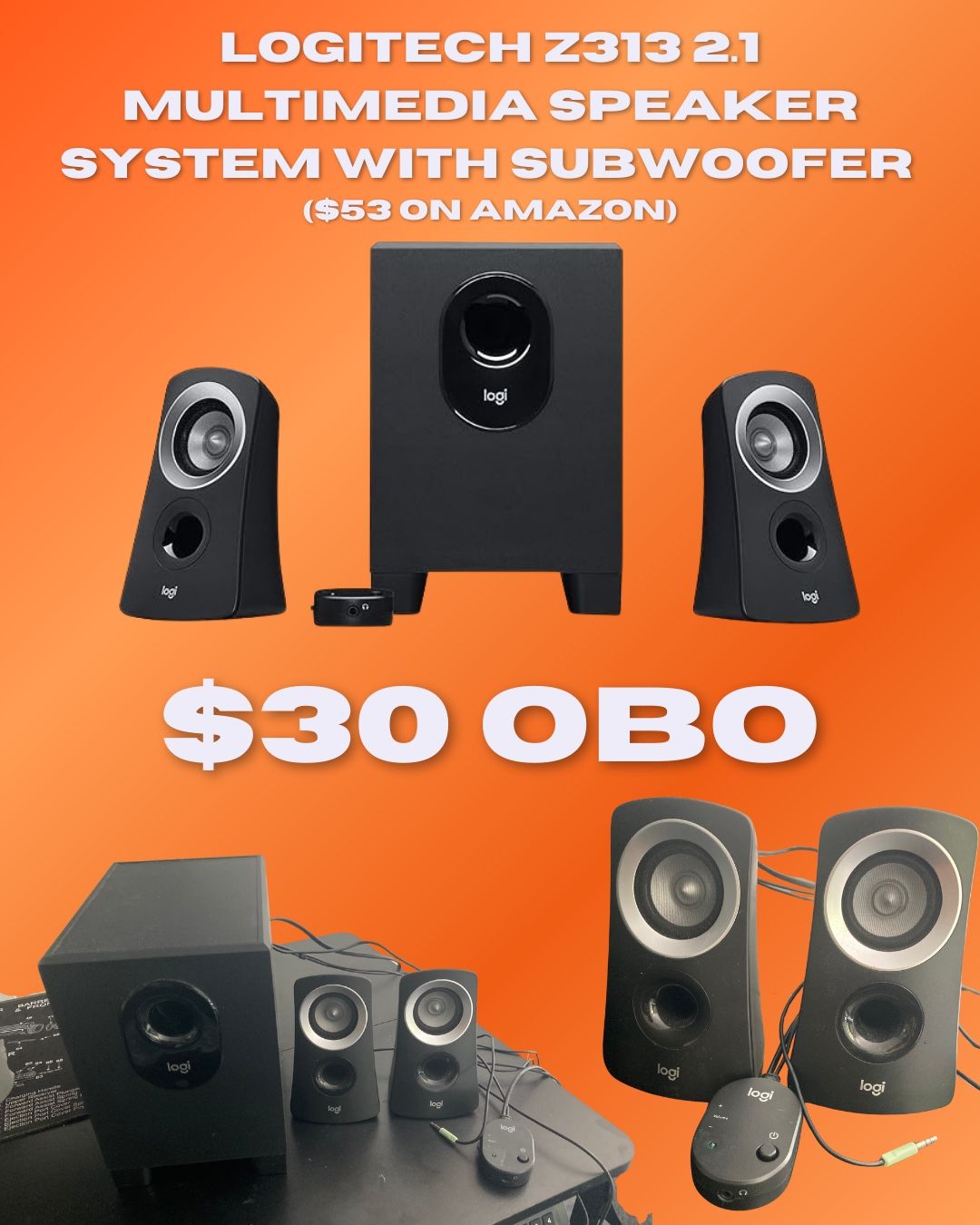 Logitech Speakers 