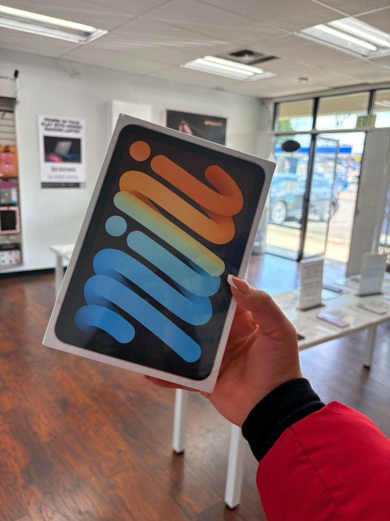 Apple iPad Mini 6 Tablet New - $1 To Take it Home same Day and Pay the Rest later!