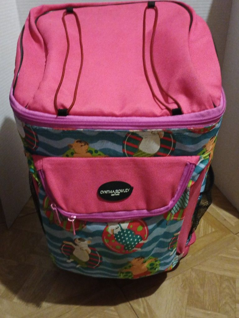Large Roller Cooler And Backpack
