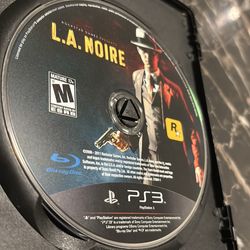 L.A noireps4 and ps3