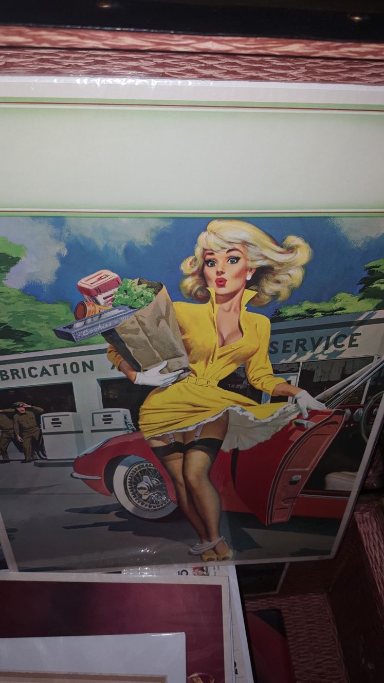 vintage pinup girl calendars