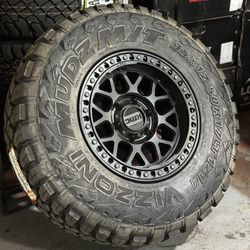17X9 KMC GRS TRUCK WHEELS