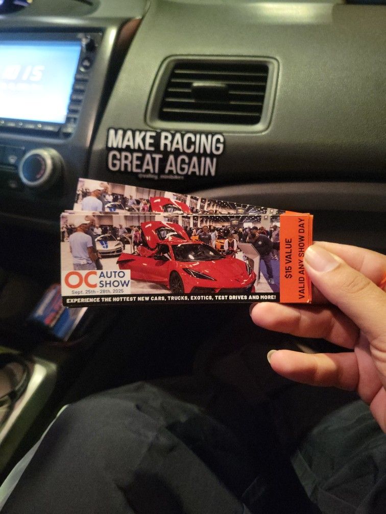 OC Auto Show Tickets