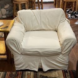 Living Room Chair With Cover