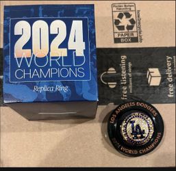 Clayton Kershaw 7/21 Dodgers World Series player ring SGA