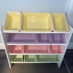 Kids Child Children Toy Storage Organizer Bin 