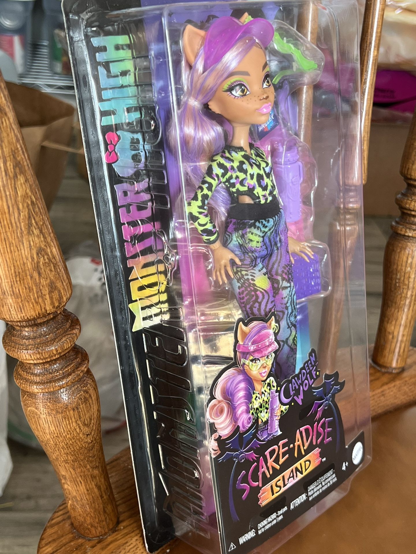 Monster High Clawdeen Wolf Swim & Style Set
