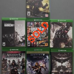 Xbox One Games $45 For The Lot