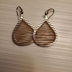 EARRINGS SILVER/ GOLD Or COPPER