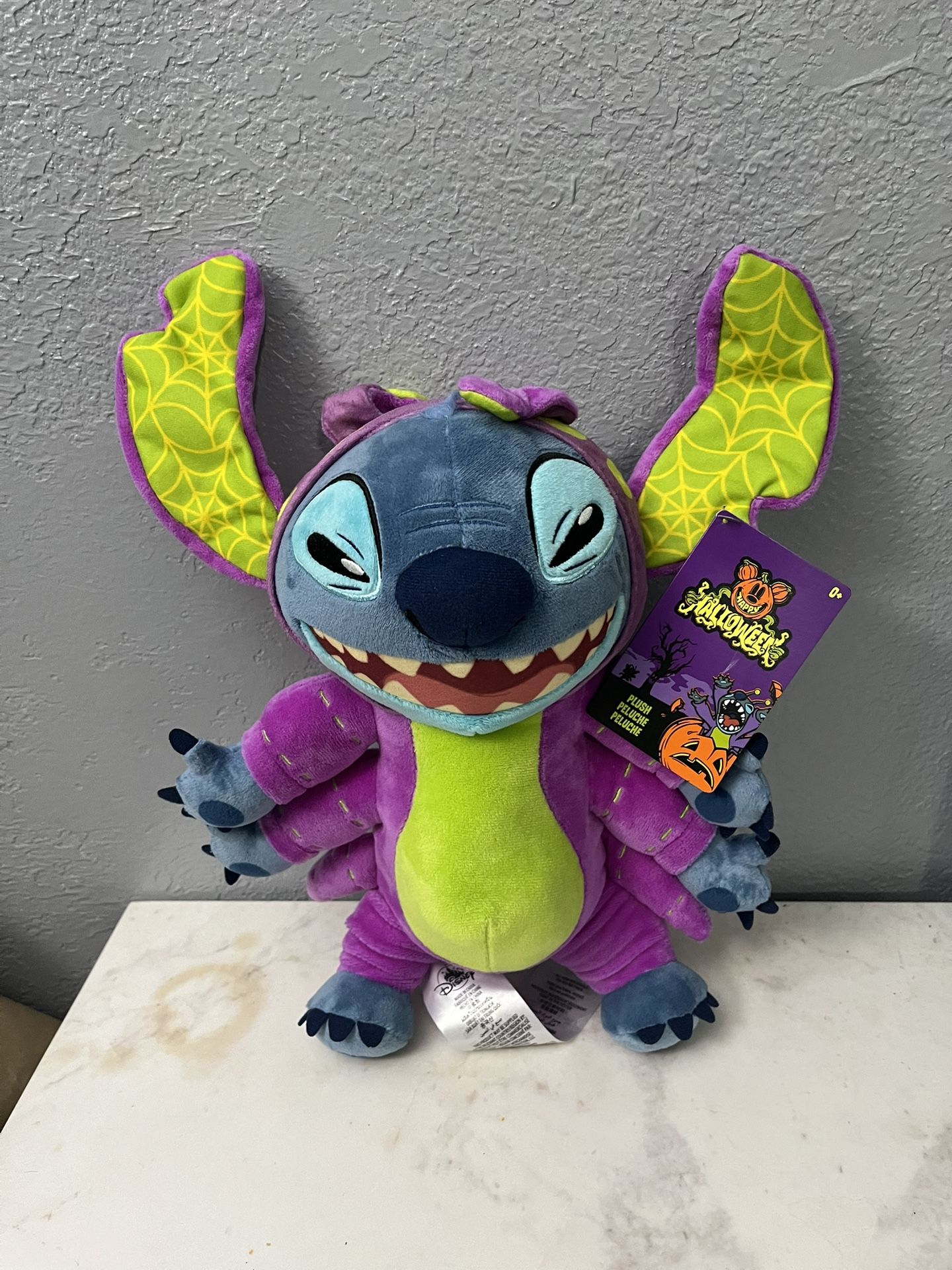 Disney Stitch Halloween Plush, Lilo & Stitch. Size approximately 14 inches tall. Brand new with tags.