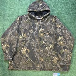 Vintage camo canyon guide quilted camo jacket