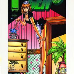 GEN 13 #1🔑RARE/HTF!! J. SCOTT CAMPBELL ENCORE KEY COVER VARIANT!!💎