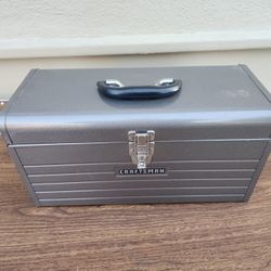 Vintage Metal Craftsman Tool Box NEW