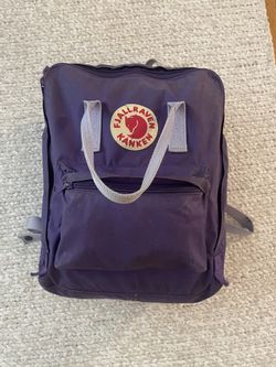 Fjallraven Purple Bookbag