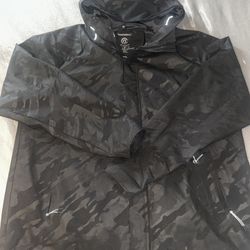 Men’s Champion 3-in-1 Systems Lightweight Jacket Black Camo Size XXL